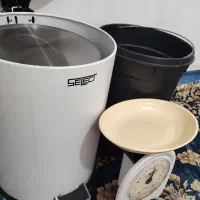 سرویس سطل وترازو|ظروف نگهدارنده، پلاستیکی، یک‌بارمصرف|گنبد کاووس, |دیوار