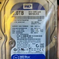 هارد ۱ ترا اینترنال وسترن دیجیتال آبی (آکبند)