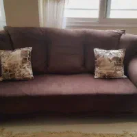 مبل کارکرده تمیز خانگی 7 نفره با میز