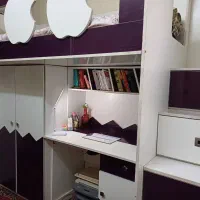 تخت، کمد لباس و میز تحریر