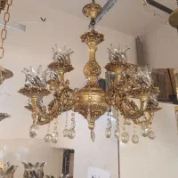 لوستر۱۰شعله فقط۳میلیون|لوستر و چراغ آویز|مشهد, نوید|دیوار