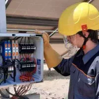 سیم کشی برق ۳ فاز تاسیسات بخاری گازی ، تیر برق و..