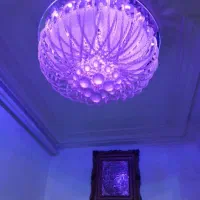 لوستر ۷رنگ چشمه نور
