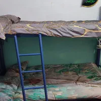 تخت دو طبقه فلزی