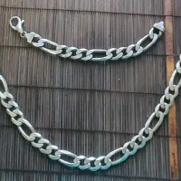 زنجیر نقره کارتیر سنگین وزن ایتالیایی
