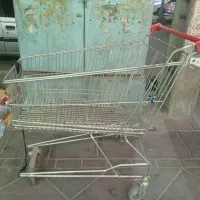 چرخ فروشگاهی 120 لیتری