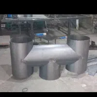 لوله دودکش تاسیسات موتورخانه آهنی کانال سازی هوا|مصالح و تجهیزات ساختمان|تهران, سید خندان (جلفا)|دیوار