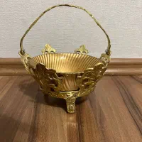 ظرف برنز و داخل شیشه ای بسیار خاص و سنگین