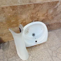 یک عدد سنگ روشویی در حد نو|لوازم سرویس بهداشتی|خمین, |دیوار
