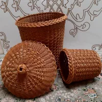 سبد بافی حصیری