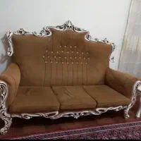 مبل سلطنتی درحد نو قیمت حراجی فقط۴/۹۰۰ست کامل|مبلمان خانگی و میز عسلی|مسجد سلیمان, |دیوار