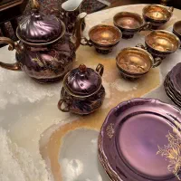 سرویس چایخوری Du-Co Kunst Rehau باواریا 1900|کلکسیون اشیاء عتیقه|تهران, میرداماد|دیوار