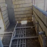 لوله کشی آب و فاضلاب و تخریب و بازسازی