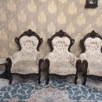 مبل استیل ۷ نفره|مبلمان خانگی و میز عسلی|تهران, مینای شمالی (مخبر)|دیوار