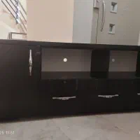 میز تلویزیون تمام MDF رنگ مشکی