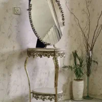 اینه و کنسول برنجی