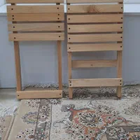 صندلی ساحلی کم جا، چوب روسی|صندلی و نیمکت|اصفهان, قلعه طبره|دیوار