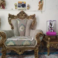 فروش سرویس مبلمان سلطنتی|مبلمان خانگی و میز عسلی|شیراز, رازی|دیوار