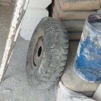 لاستیک نیسان خاوری با ریبنگ و نوار تیوپ