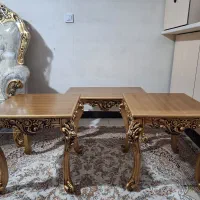 میز جلو مبلی به همراه ۲ عدد عسلی