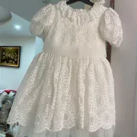 پیراهن عروسکی سفید برند السا گالری|کفش و لباس بچه|ری, فیروزآبادی|دیوار