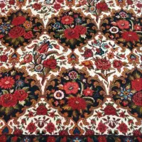 فرش دستبافت با بافت نرم وعالی خوشرنگ