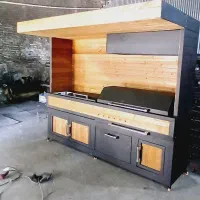 بآربیکیو ۲/۵ متر فر دار  پکیج کامل