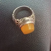 انگشتر عقیق یمنی اصل|جواهرات|قم, حنیف نژاد|دیوار