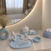 جا اکسسوری/مرتب کردن میز لوازم ارایش/جهیزیه و هدیه