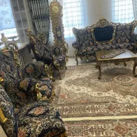 سرویس مبل و ناهارخوری سلطنتی|مبلمان خانگی و میز عسلی|اندیشه, اندیشه فاز ۳|دیوار