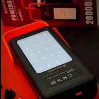 چراغ شارژی+پاوربانک۲۰۰۰۰وارداتی(حتما بخونید)