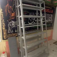 دو عدد قفسه کتاب تمام گالوانیزه ضدزنگ ارسال رایگان|کتابخانه، شلف، قفسه‌های دیواری|قم, شاه احمد قاسم|دیوار