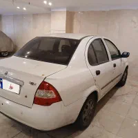 تیبا سفید صندوق دار مدل ۱۴۰۰ کم کارکرد