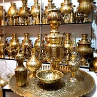 jgfسماور زغالیgc  برنجی مسی برقی گازی ذغالیd|صنایع دستی و سایر لوازم تزئینی|اصفهان, دستگرده|دیوار
