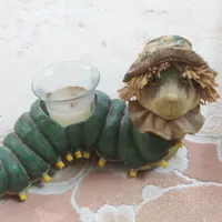 مجمسمه هزارپا به همراه جا شمعی