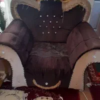 مبل راحتی همراه با جلو مبلی|مبلمان خانگی و میز عسلی|باسمنج, |دیوار