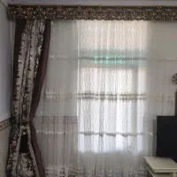 پرده به همراه یالان و کتیبه|پرده، رانر، رومیزی|صحنه, |دیوار