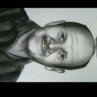 نقاشی سیاه قلم از چهره و عکس|تابلو، نقاشی، عکس|قم, بکایی|دیوار