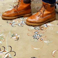 نیمبوت چرمی اصل ایتالیا|کیف، کفش، کمربند|کازرون, |دیوار