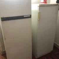 فریزر ایستاده سالم و در حال استفاده