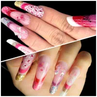 تخفیف ویژه کاشت و آموزش ناخن (تضمینی) فقط 1 هفته