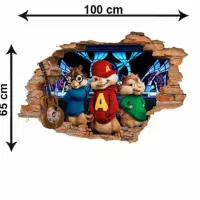 استیکر سه بعدی