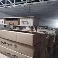 میز تلویزیون دو رنگ