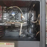 کیس گیمینگ نسل 9 کارهای سنگین RX 580