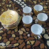 عصرانه خوری ویک دست فنجان ونبلکی|ظروف سرو و پذیرایی|قم, باسکول|دیوار