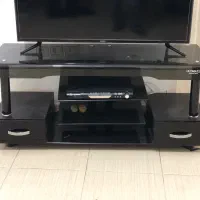 میز تلویزیون شیشه ای
