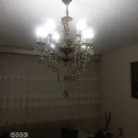 لوستر برنجی ۸ شعله نو نو|لوستر و چراغ آویز|اسلامشهر, شهرک واوان|دیوار