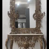 ایینه و کنسول الیاژ(آلومینیوم)مناسب خاص پسندان|بوفه، ویترین، کنسول|تهران, جوادیه|دیوار