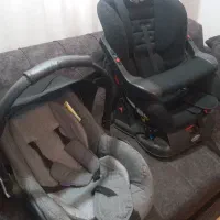 صندلی ماشین نو و کریر بچه درحد نو