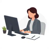 استخدام منشی خانم